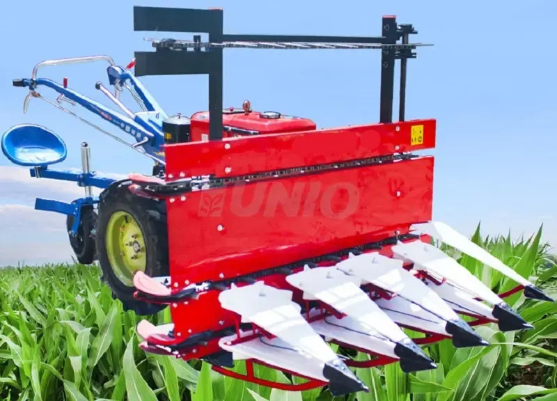 Hot Selling Rice Swather Hand Push Harvesting Machine Forage Harvester