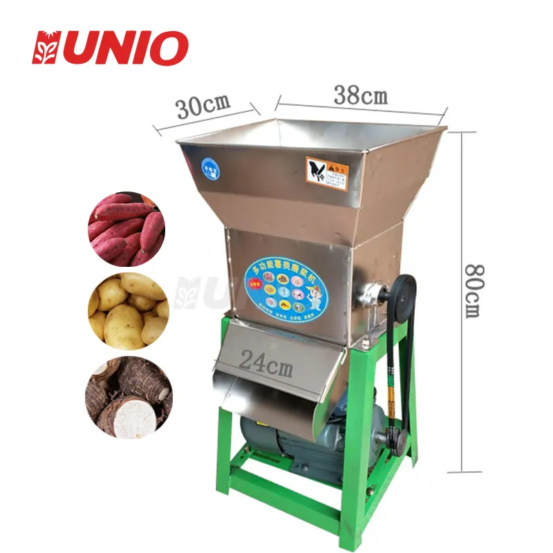 High Quality Large Capacity Sweet Potato Grating Machine Mashed Cassava Machinery