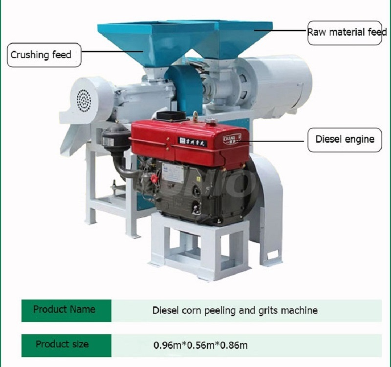 Hot Sales Malawi Grain Processing Machinery Corn Grits Making Machine Maize And Sorghum Milling Machines With Price