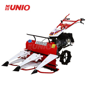 Handheld mini wheat and rice harvester Mini Rice Paddy Swather for Sale Mini Combine Harvester