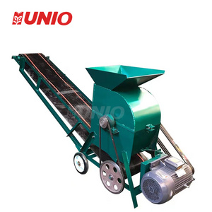 High Efficiency Nutrient soil grinder for organic fertilizer agglomeration crushing bean cake and bean dregs crushing