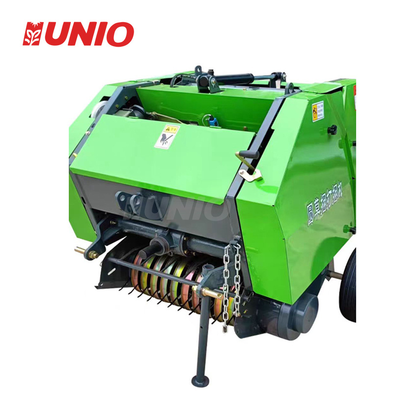 Hot Sale hay baler machine mini round hay baler machine for grass hay bale compress baler machine