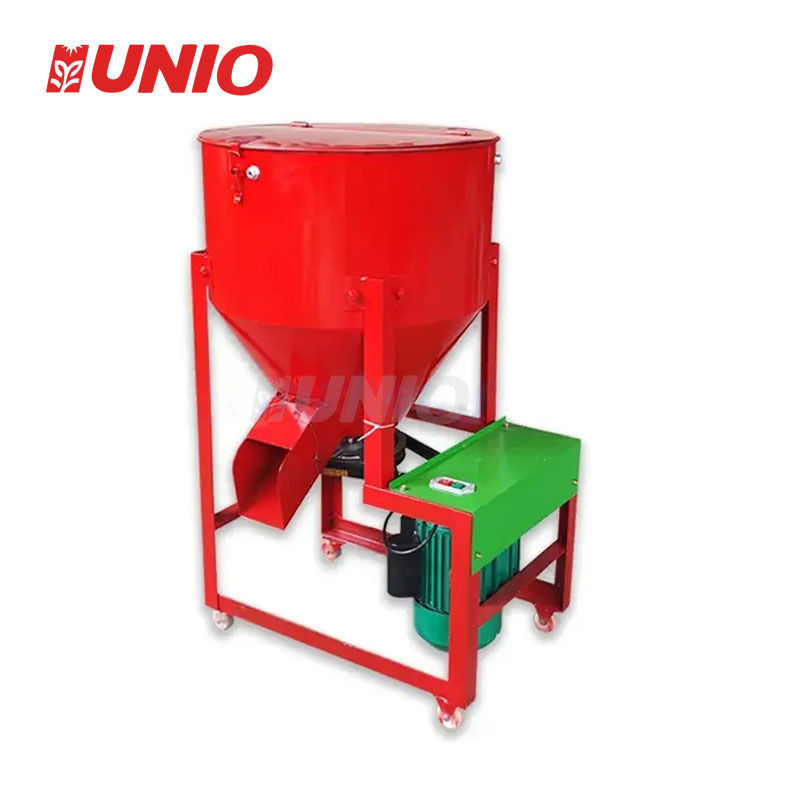 Stainless Steel Small Vertical Mixer 50kg 75kg 100kg Capacity Feed Farm Seed Animal Poultry Feed Mixer