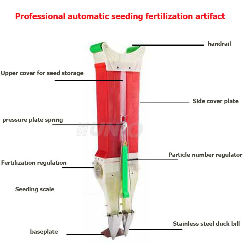 NEW portable seeding planter two rows onion,corn planter for sale hand sowing manchines