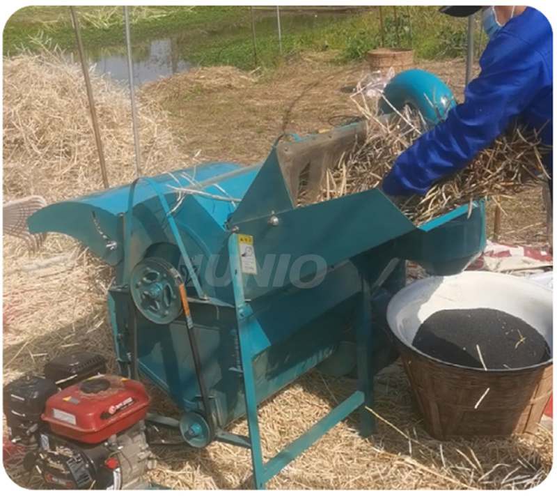 Mini Wheat Bean Harvest Machine Thresher for Paddy Rice Threshing Machinery