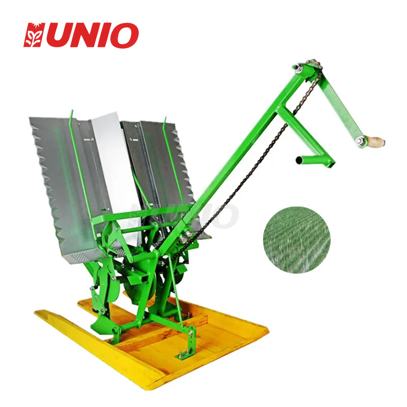 High Quality Semi-automatic Paddy Rice Transplanter 2 Rows Rice Planting Machine