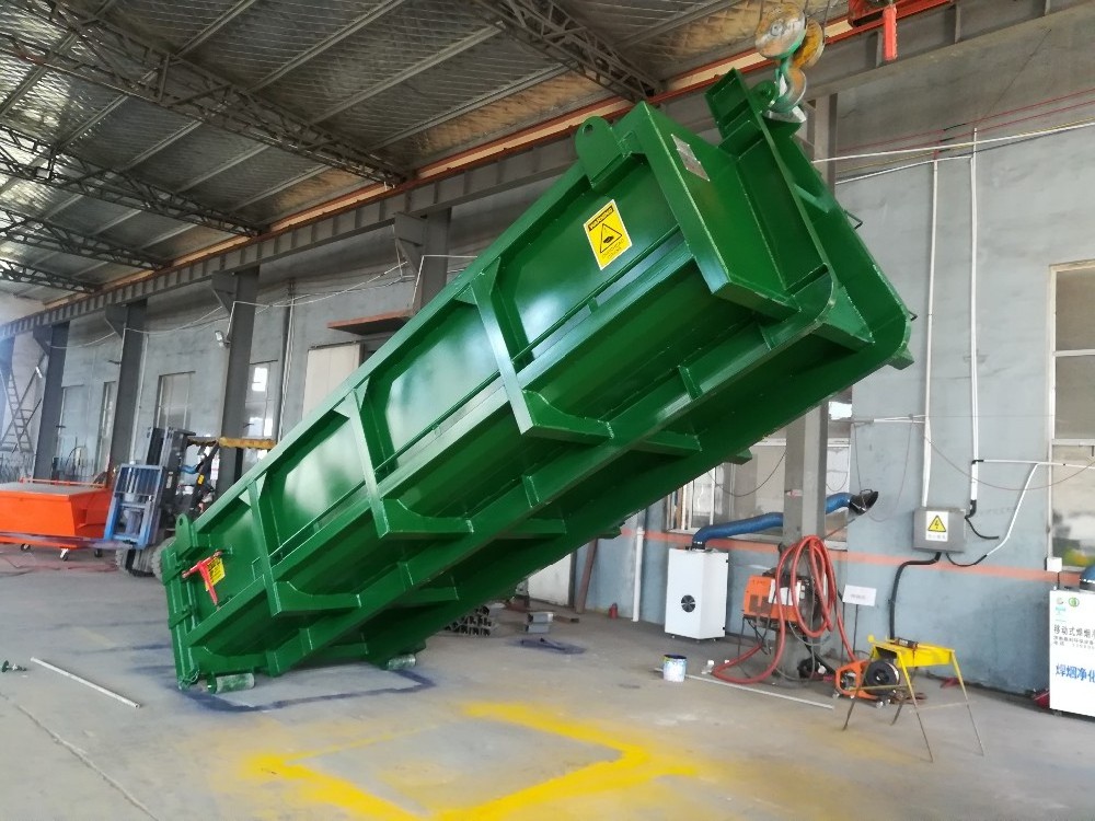 Hook Lift Bin Recycling Bin Roll off Dumpster Trailer Hook Lift Container Hook Bin