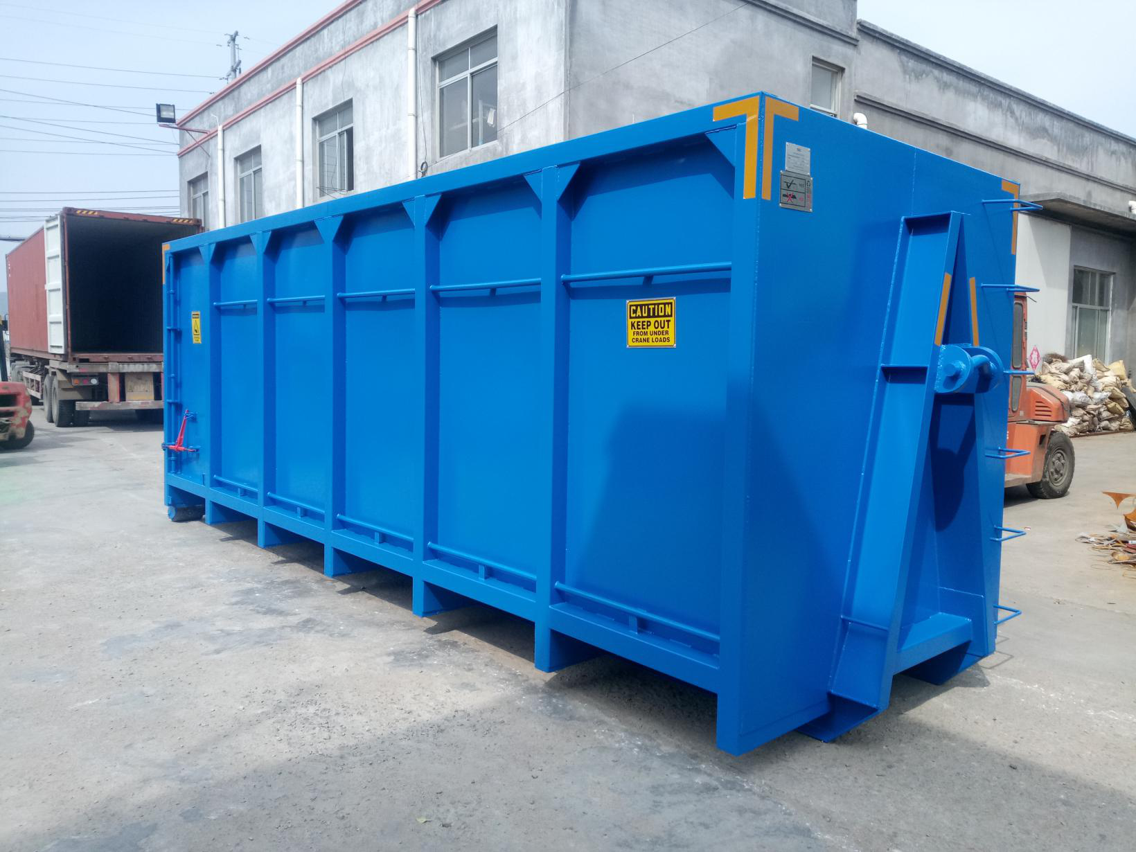 Hook Lift Bin Recycling Bin Roll off Dumpster Trailer Hook Lift Container Hook Bin