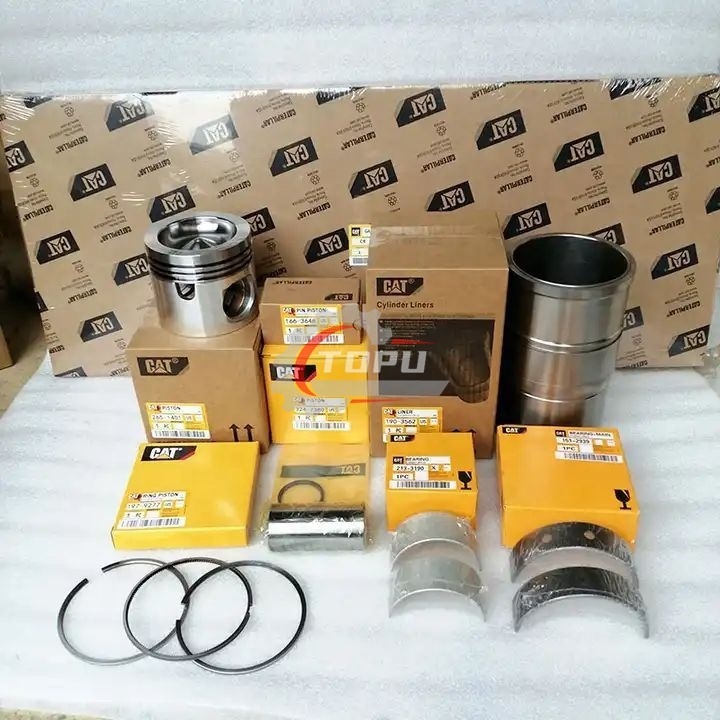 C6.4 C6.6 C7 C9 C10 C13 C15 C18 C4.4 3066 3304 3306 Overhaul Repair kit Liner Kit CAT Diesel Engine Spare Parts