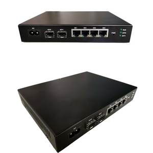 Supper Stable 4 Ethernet 2* SFP Optical Gigabit Wired Enterprise Router Supports GRE, L2TP, IPSEC, PPTP, EOIP etc