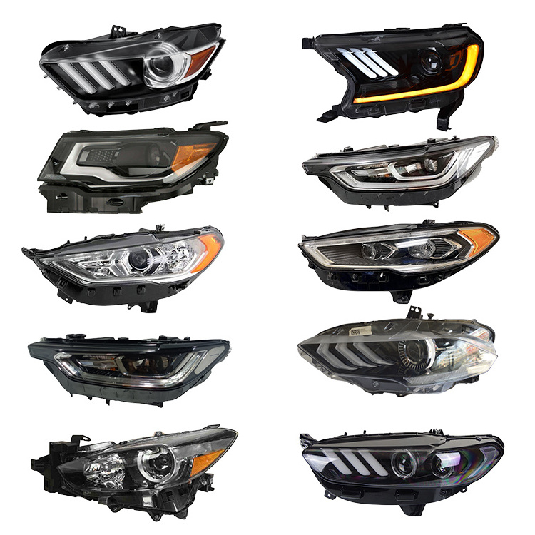 Factory  Car Led Headlamps Head Light Headlight For Ford F150 Ranger Transit Focus Fiesta Mondeo Kuge