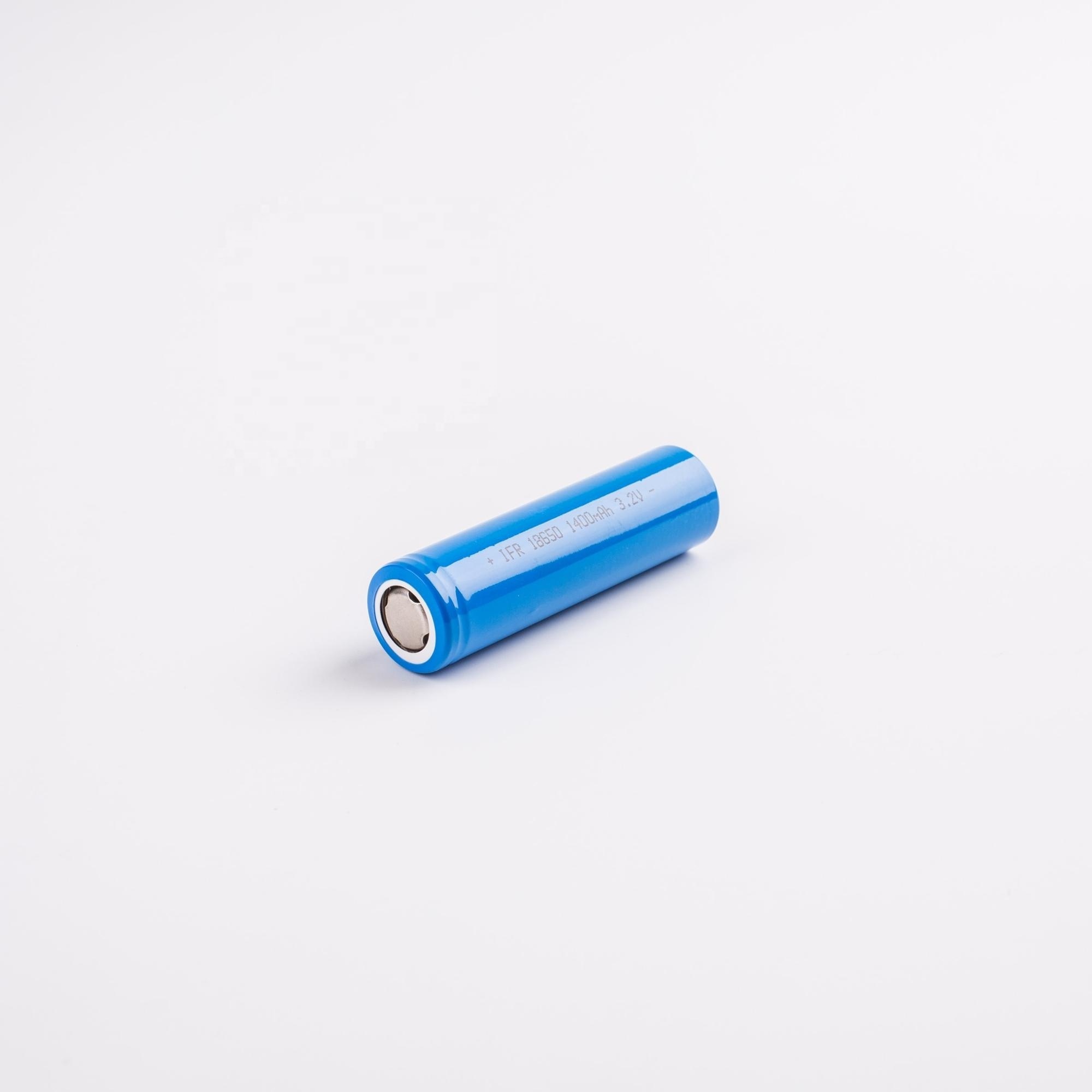 Good quality new products 3.2v 18650 1400mAh LiFePO4 battery