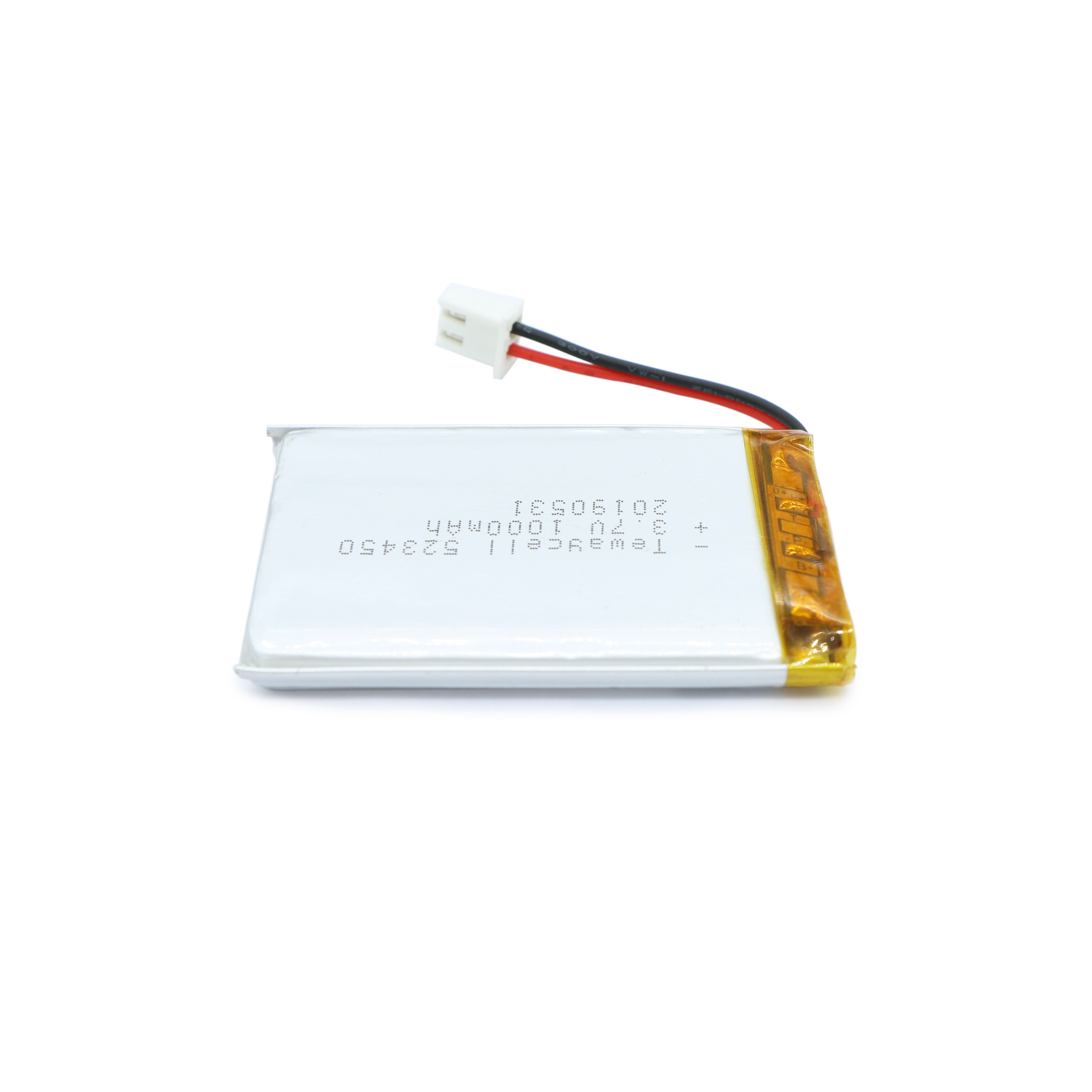 KC CE lithium polymer 3.7V 1000mah 523450 Rechargeable lipo battery for Forehead thermometer/GPS tracker