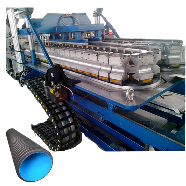 Double Wall Corrugated Drainage Pipe Making Machine DWC Water Pipe Corrugated Pipe Production Line