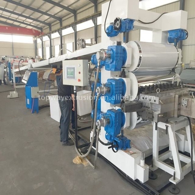 Durable ABS PMMA Plastic Sheet Production Line Plastic Luggage Plate Making Machine