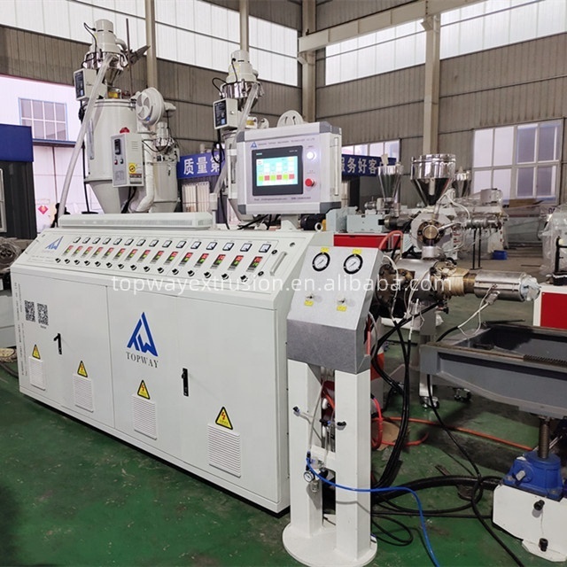 Double Wall Corrugated Hose Extrusion Line PVC Corrugated Drainage Pipe Making Machine