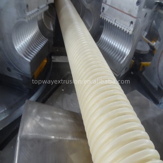 Double Wall Corrugated Pipe Production Line Plastic Drainage Pipe Extrusion Line