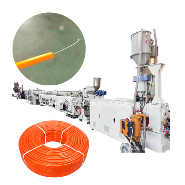 PE Flexible Sheath Hose Extrusion Line PE Electric Wire Pipe Extrusion Machine