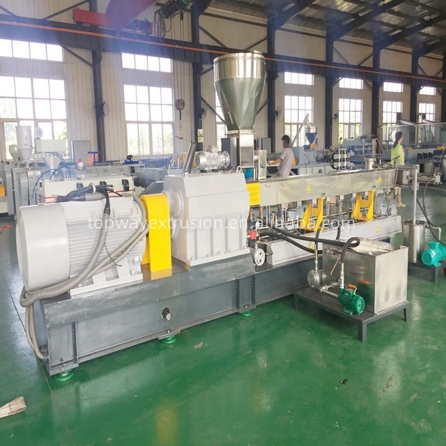 Plastic Granuals Machine Pellet Machinery for Bio-degradable High Yields Plastic Customized Extruder Machine