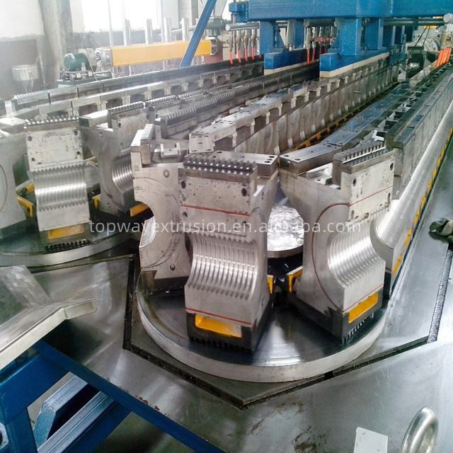 Double Wall Corrugated Drainage Pipe Making Machine DWC Water Pipe Corrugated Pipe Production Line