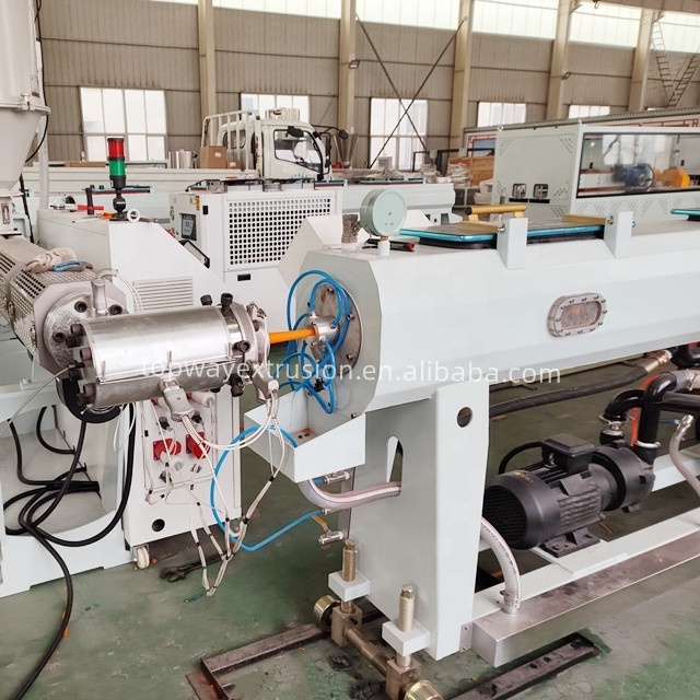 PE Flexible Sheath Hose Extrusion Line PE Electric Wire Pipe Extrusion Machine