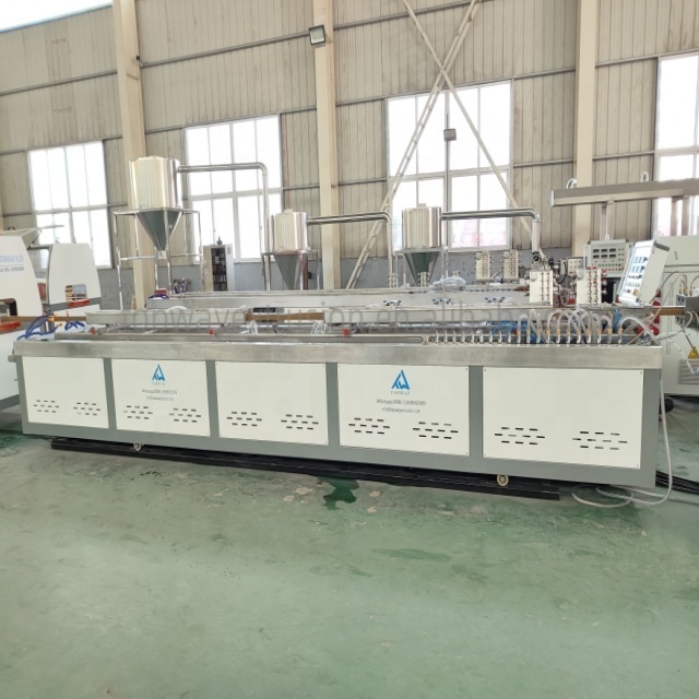 WPC  Board Profile Extrusion  Making Machine PVC Wood Plastic Panel Machinery Production Line