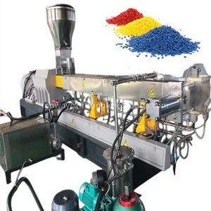 Plastic Granuals Machine Pellet Machinery for Bio-degradable High Yields Plastic Customized Extruder Machine