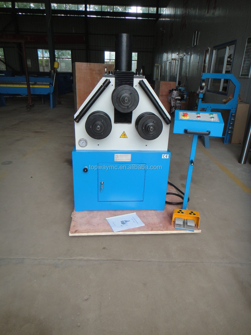 HRBM65  Hydraulic Profile Round Bending Machine / Pipe Bar Bender