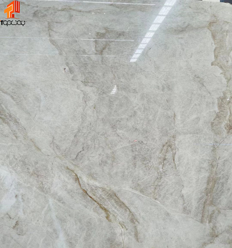 Polished Quartz Slab From Shuitou Suitable for Tiles Stairs Kitchen Cabinet