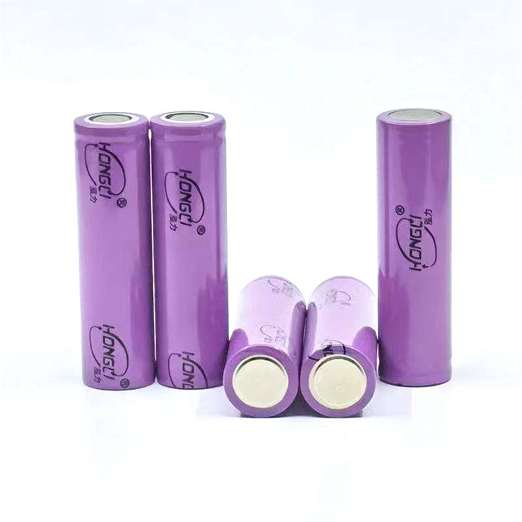 Hongli Factory Price ICR 18650 3.7v Battery Li Ion 18650 Lithium Battery 1200mah 1800mah Flashlight Battery