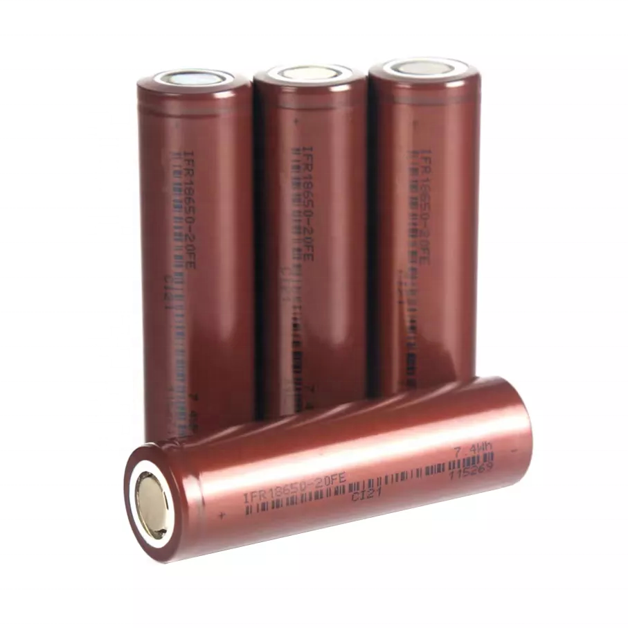 Factory price Wholesale 18650 Hvvea LiFePO4 batteries 2000mAh 3.2V Rechargeable Lithium ion Battery with BIS CB certification