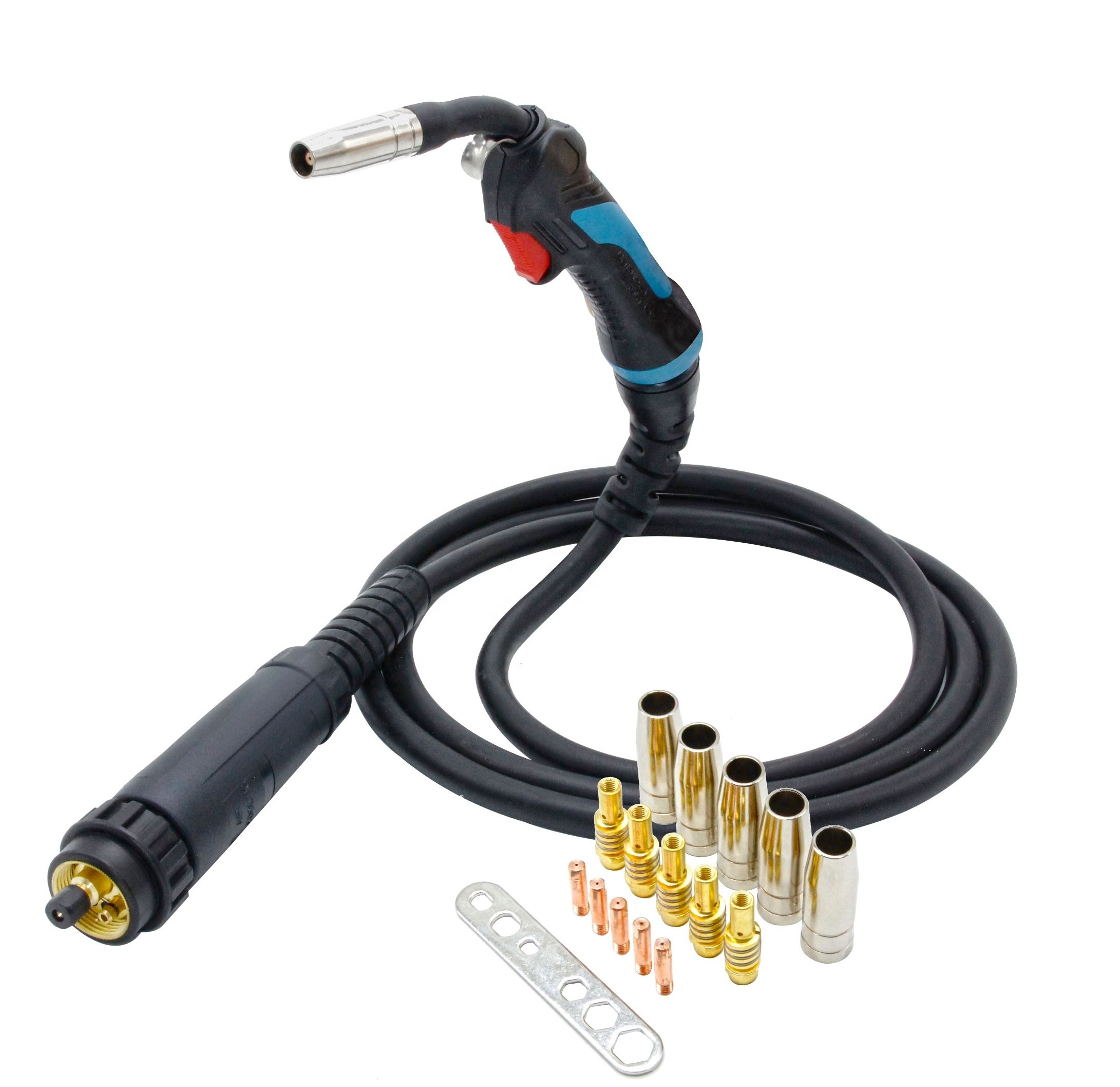 Huarui  Air-Cooled co2 MIG Torch CO2 Euro Connector 15AK welding torch Mixed Shield MIG Wedling Gun