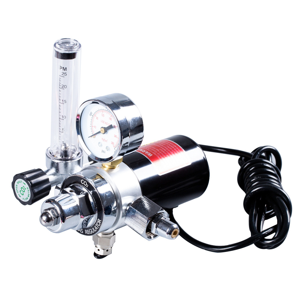 Huarui High Quality Hydroponics GH-100  co2 gas regulator with heater