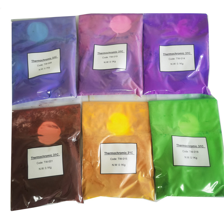 Heat Sensitive Powder temperature sensitive pigment thermochromic pigment powder