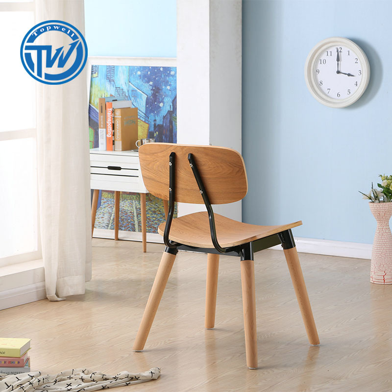 DC-6003M Topwell modern dining room solid wood  bentwood chair