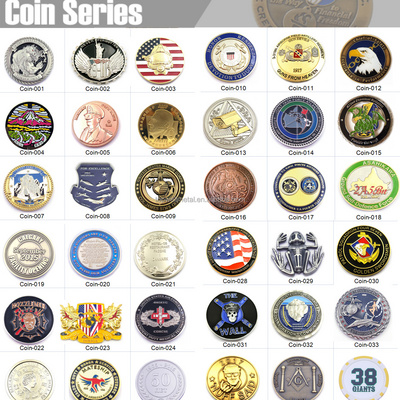 antique coins 3D Round design custom metal Iron Zinc Alloy Challenge coin Gold Coins