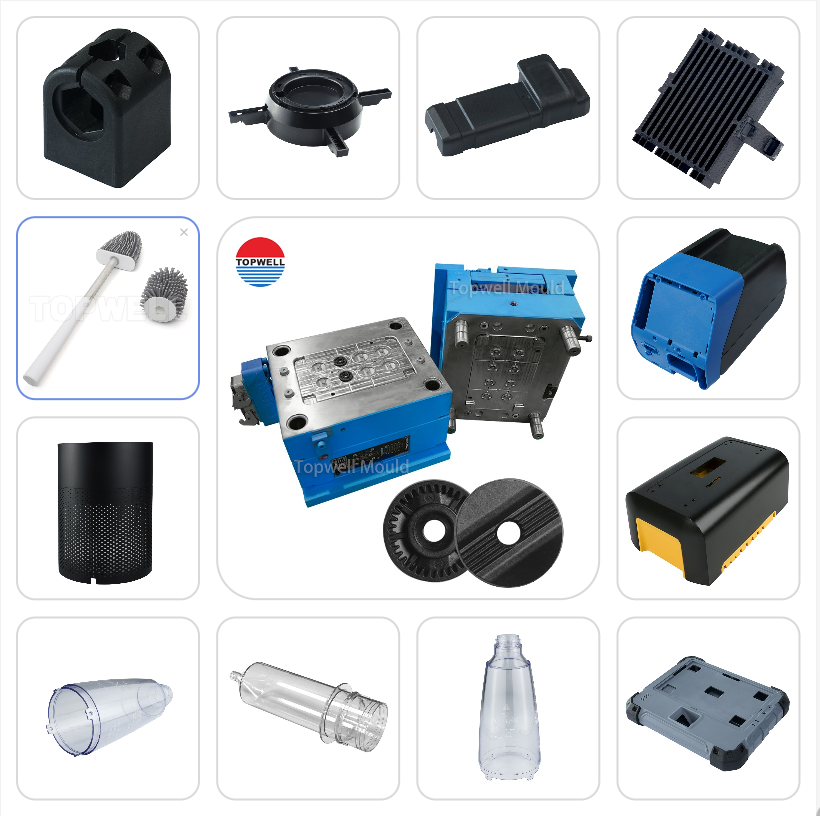 Oem Custom-Made Various Colors Plastic Inject Mold Maker Textured Abs Injection Mold