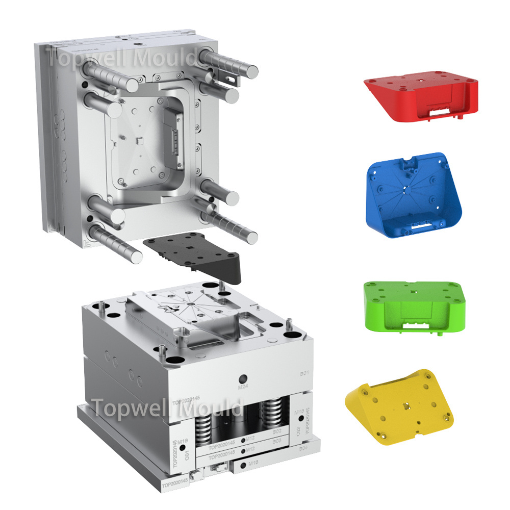 Oem Custom-Made Various Colors Plastic Inject Mold Maker Textured Abs Injection Mold