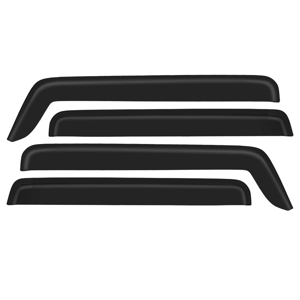 Car Durable Side Window Deflector Door Visor Wind Guard Rain Guard for Hummer h2 2003-2009