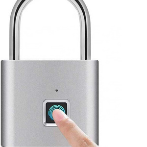 Shopify keyless fingerprint lock IP65 waterproof anti theft security padlock door padlocks bicycle smart lock