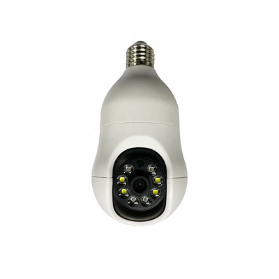 Security Camera Outdoor 360 degree Wi-Fi Lightbulb Wireless Camera with Color Night Vision Motion Tracking camera