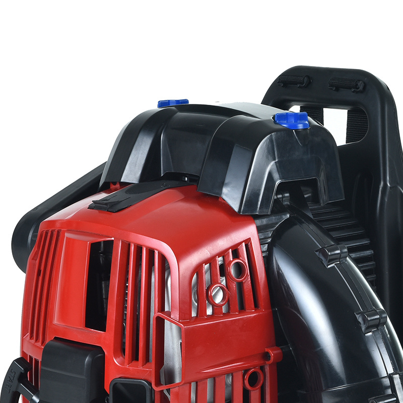 High Efficiency 75.6cc Backpack Blower Air-cooled Gasoline Snow Blowers 4 Stroke Leaf Blower