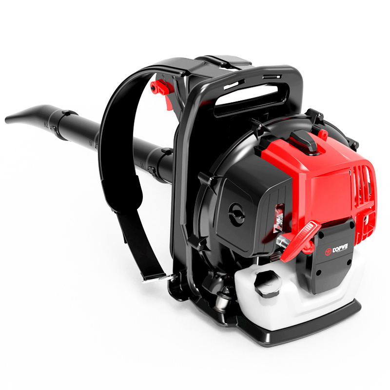 TOPWE Factory Supply 76cc Backpack Blower Air-cooled Gasoline Blower 2-stroke Leaf Blower