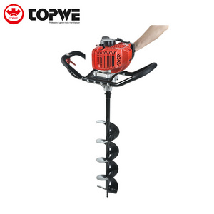 TOPWE OEM Service 52cc Hand Auger Drilling Machine Earth Auger Manual Ground Earth Drilling