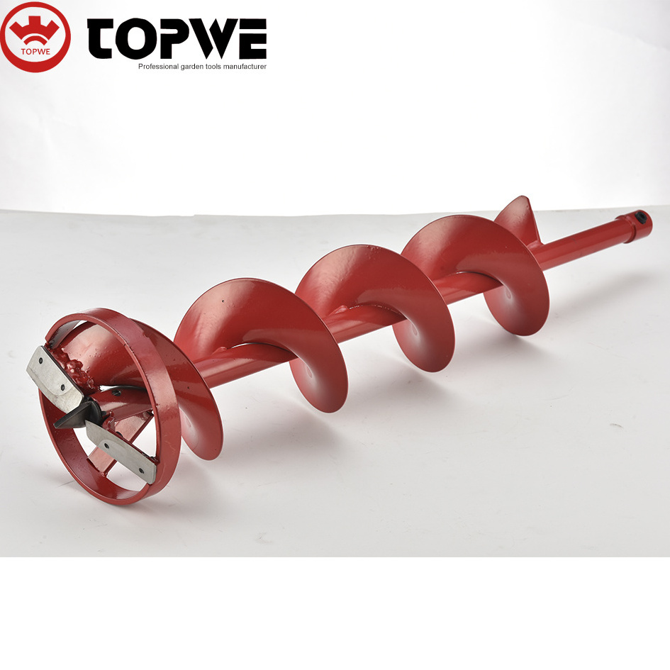 TOPWE Professional Earth Auger Drill Chinese Hole Digger 52cc Tree Planting Digging Machines