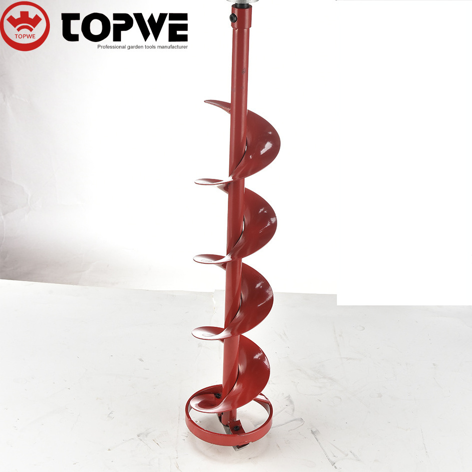 TOPWE Professional Earth Auger Drill Chinese Hole Digger 52cc Tree Planting Digging Machines