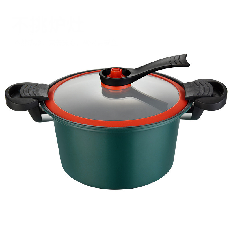 Tiktok Hot Multi Soup Pots Home Nonstick Stew Pot Stainless Steel Cookware Low Pressure Cooker Micro Pressure Cooker Non Stick