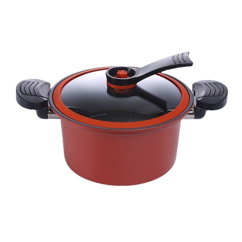 Tiktok Hot Multi Soup Pots Home Nonstick Stew Pot Stainless Steel Cookware Low Pressure Cooker Micro Pressure Cooker Non Stick