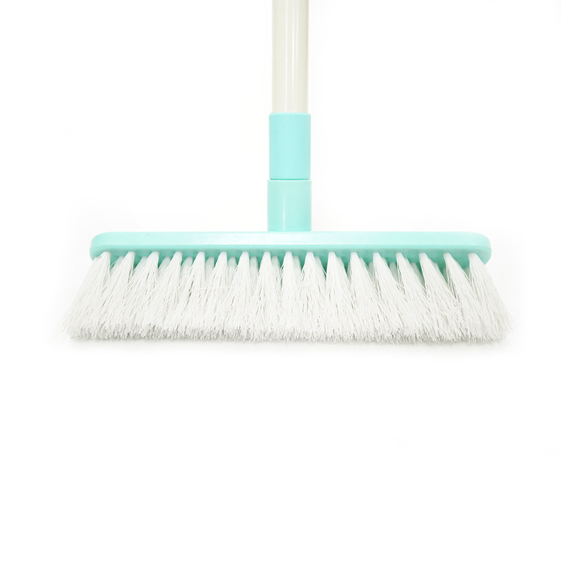 Topwill Premium Indoor Plastic Broom Head with Micro Feathered Bristles for Home Cleaning Ideal for All Floors