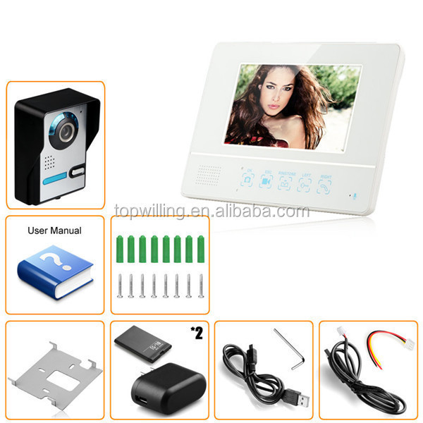 10 inch Video Door Entry System DoorBell Intercom wired Video Door Phone